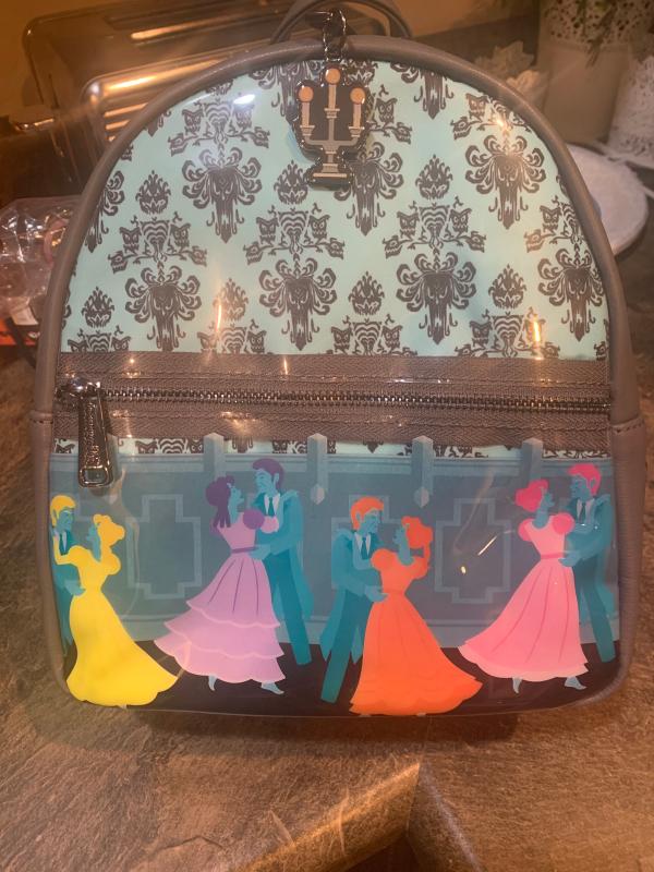 Disney Haunted Mansion Ball outlets Room Dancers Loungefly Backpack