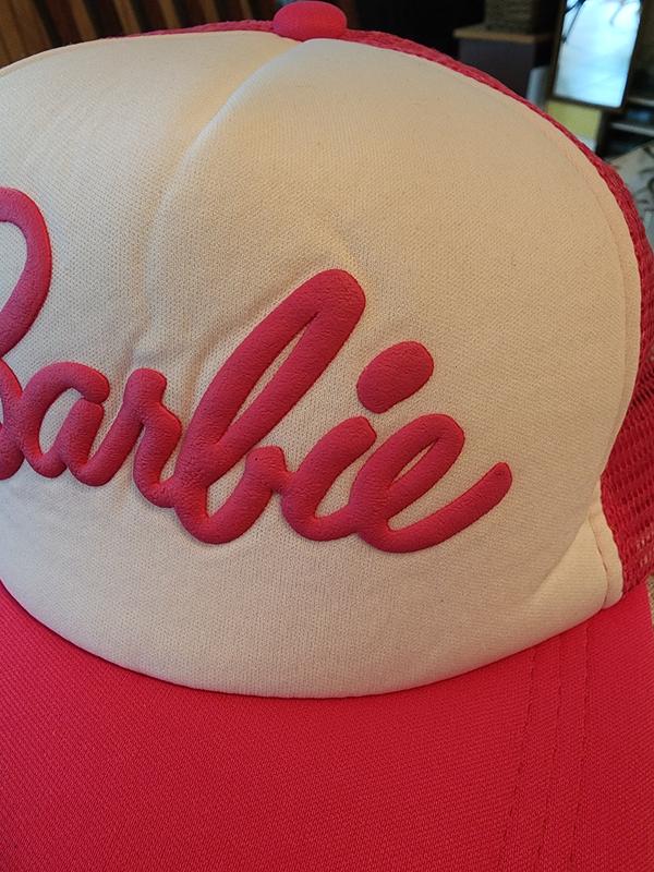 Barbie Signature Logo Black Baseball Hat