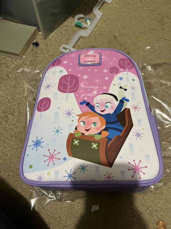 Loungefly disney frozen elsa and anna store winter sledding bag set