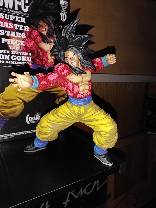 Figure Goku Super Saiyajin 4 BWFC Super Master Star Piece Two