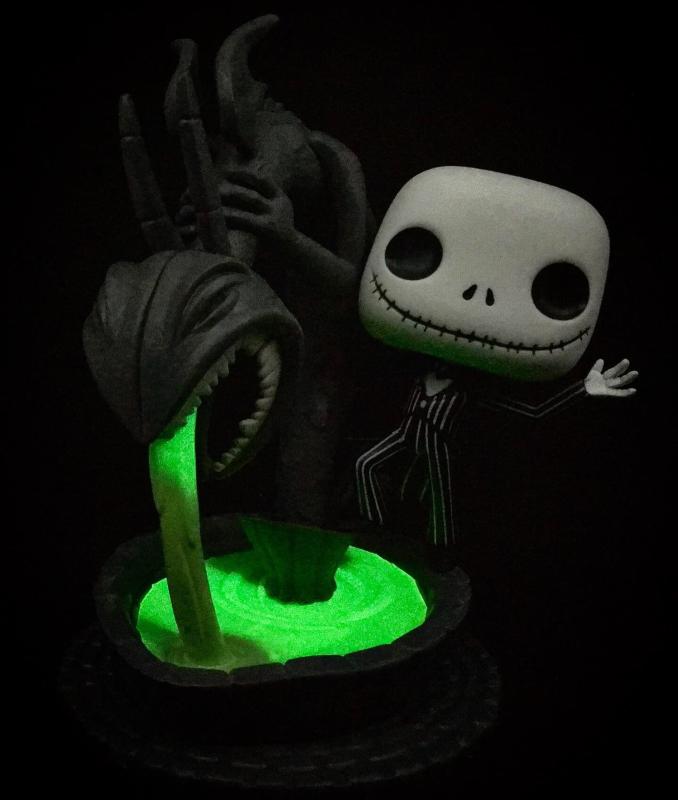 Jack Skellington In Fountain Funko Pop! #602 - The Pop Central