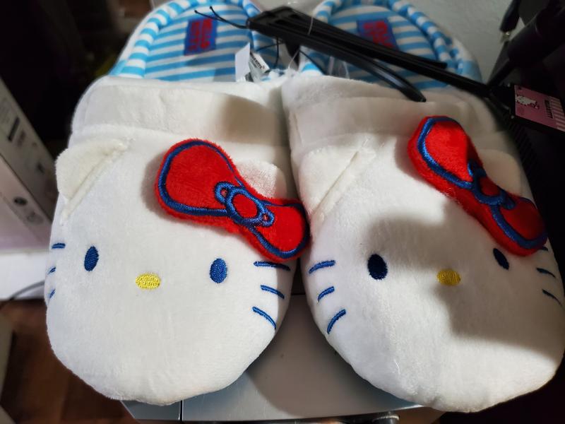 Sanrio Hello Kitty Embroidered Women's Dorm Slippers — BoxLunch