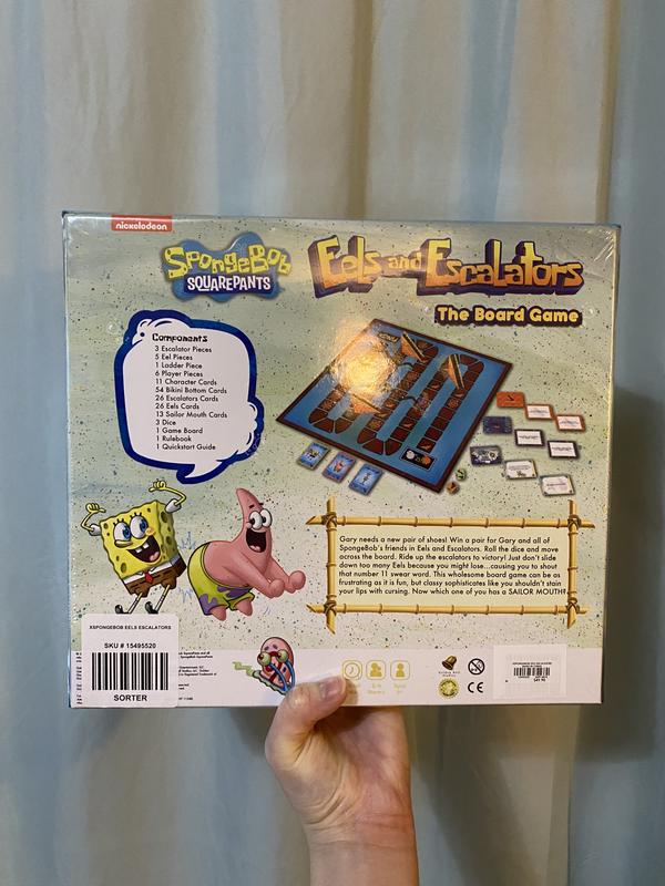 SpongeBob SquarePants Eels And Escalators The Board Game HT Exclusive