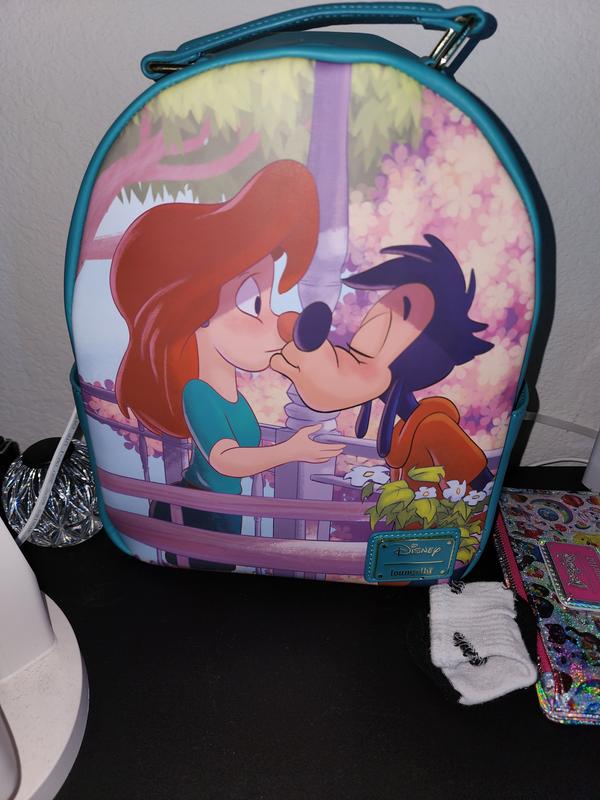 Loungefly Disney A Goofy Movie Roxanne deals & Max Kiss Mini Backpack Set