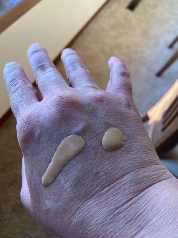 See how runny the new one is