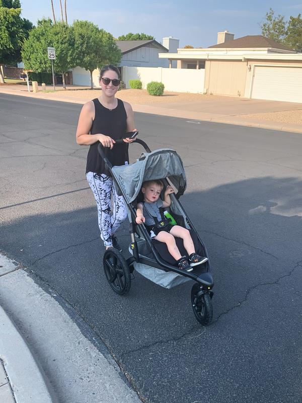 BOB Gear® Alterrain Jogging Stroller in Melange Grey buybuy BABY