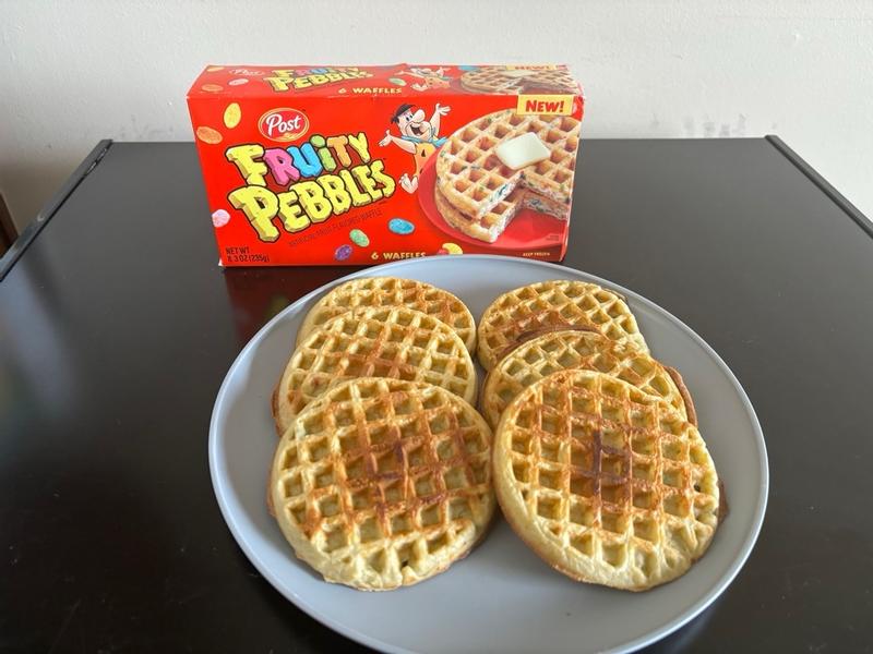 Post launches Pebbles frozen waffles