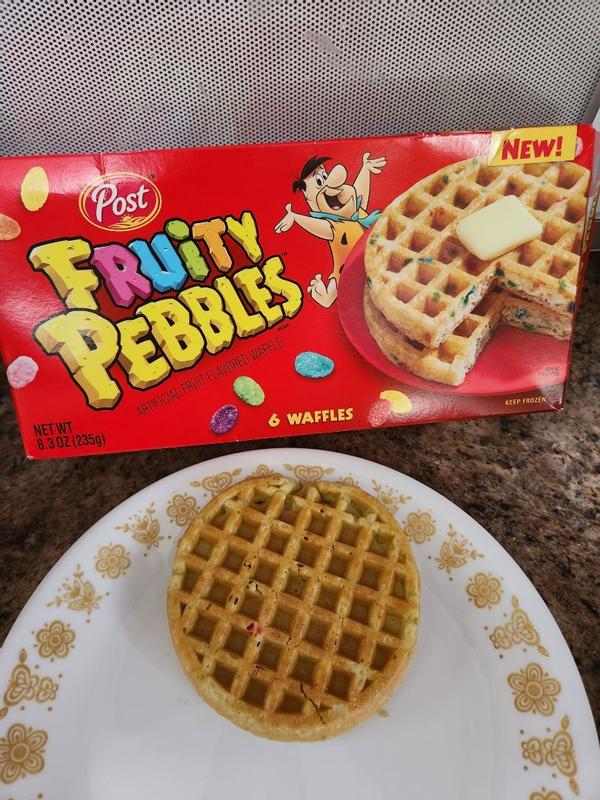 Post launches Pebbles frozen waffles
