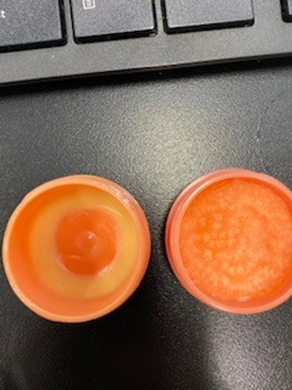 Left is original product.  Right is new product.