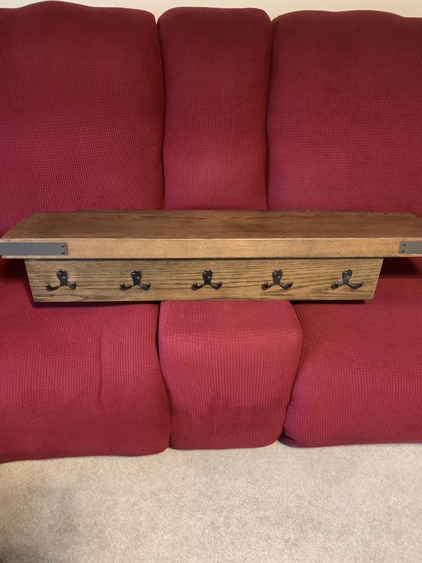 Alaterre Furniture Millwork 40 Wood and Zinc Metal Bench with Coat Hook  Shelf, 1 - Kroger
