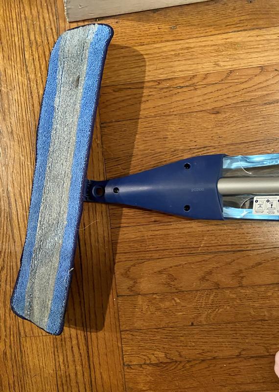 Quick Shine Hardwood Floor Polish Kit - Includes Mop, 3 Microfiber Pads & 16oz Floor Luster With Carnauba