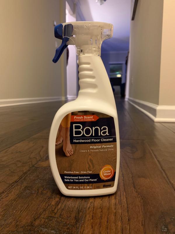 Bona Floor Cleaner, Hard-Surface, Lemon Mint, Citrus Scent - 36 fl oz