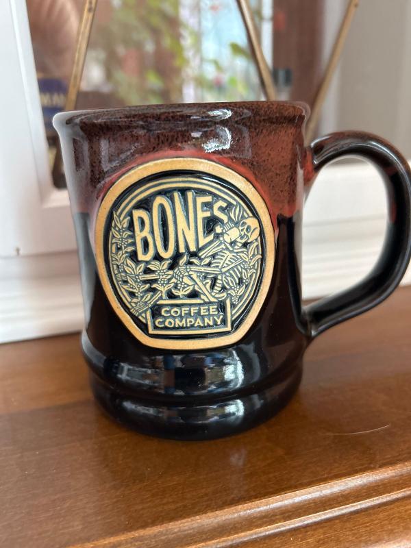 Classic Logo Handthrown Mug - Bones Coffee Company