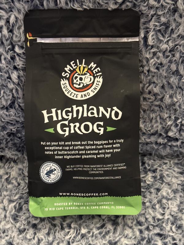 Back of Higland Grog