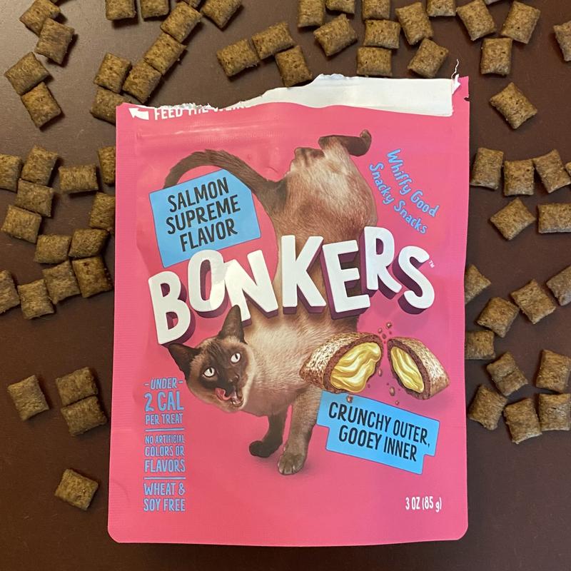 BONKERS Salmon Cat Bites
