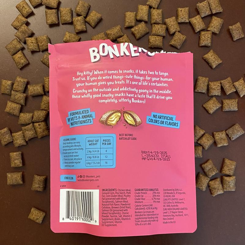 BONKERS Salmon Cat Bites