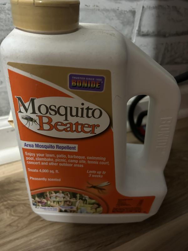 Sprinkle outside from easy to pour bottle