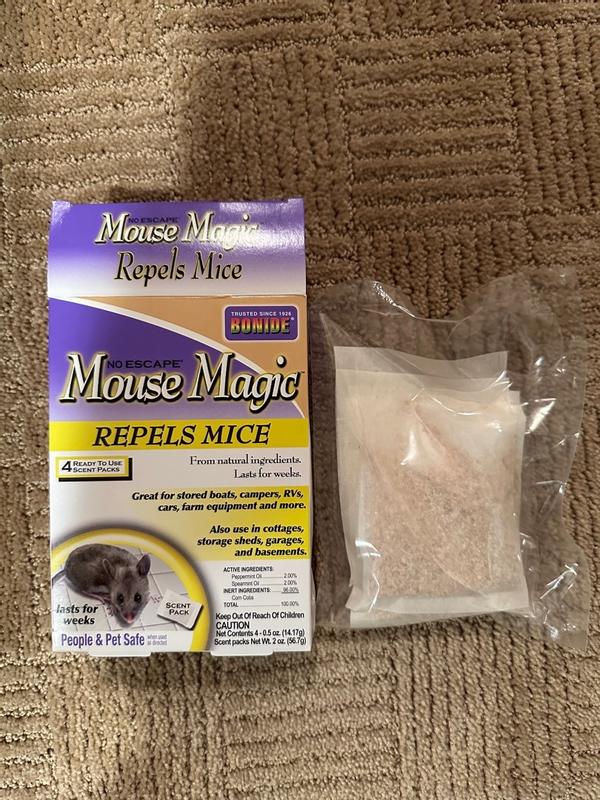 Mouse Magic Repellent - Natural Peppermint Mouse Repellent by Bonide