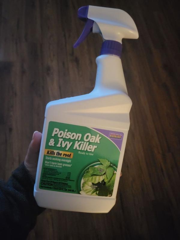 Bonide Poison Oak Ivy Killer 32 oz Ready to Use Spray for Effective ...