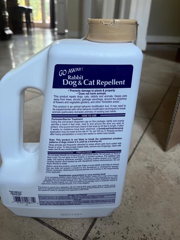 Bonide Go Away Cat Dog Rabbit Repellent in the Animal Rodent Control department at Lowes