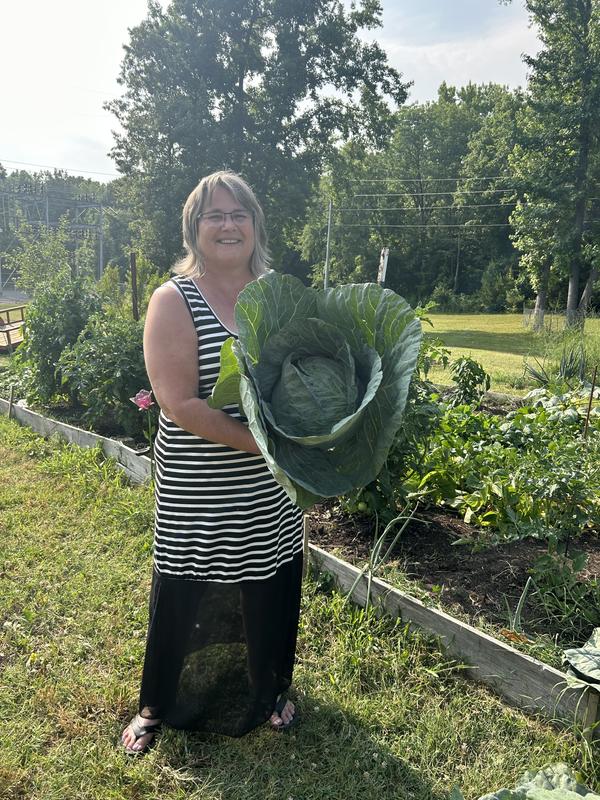 Bonnie plants we did the cabbage dance!