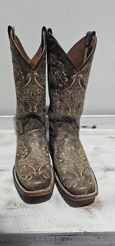 Circle g women's on sale diamond embroidered western boots