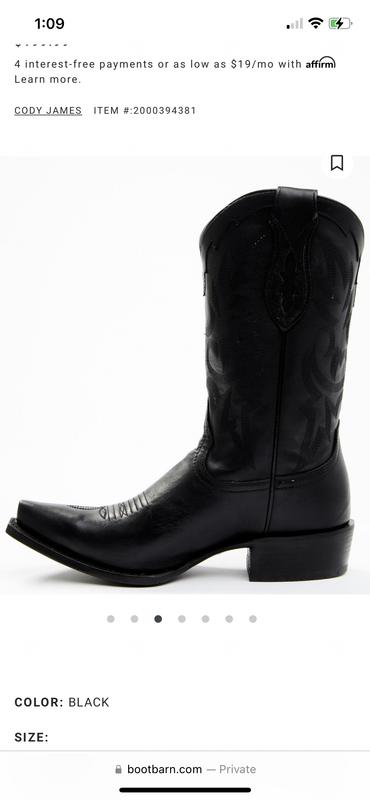 Cody James Men's Western Boots - Snip Toe | Sheplers