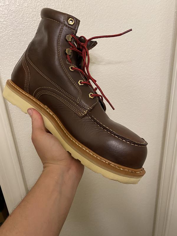 Hawx Men's USA Moc Wedge Value Work Boots - Steel Toe Hawx Men's USA Moc Wedge Value Work Boots - Steel Toe