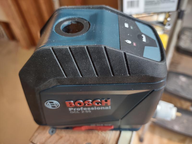 Bosch GCL2 55 40 ft Self Levelling Cross Line Laser with Plumb