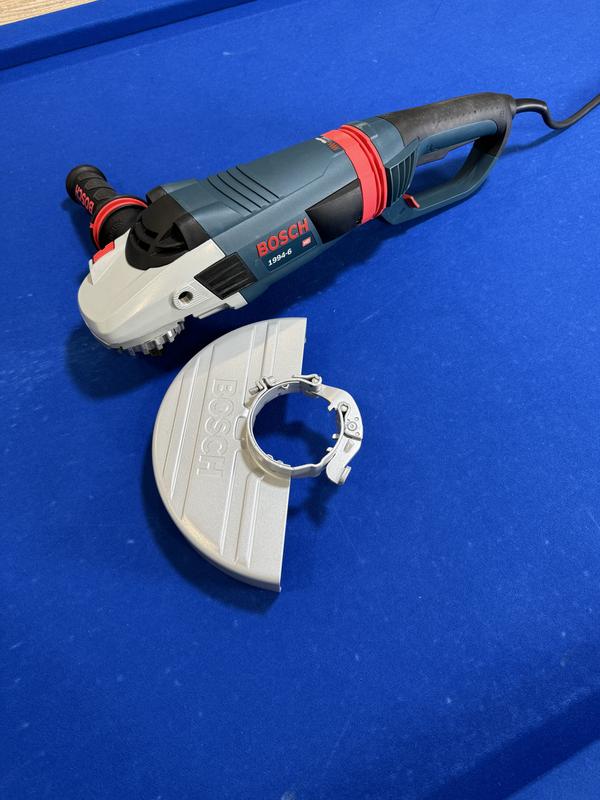 Bosch 9-in Trigger Switch Angle grinder in the Exterior Shutters ...