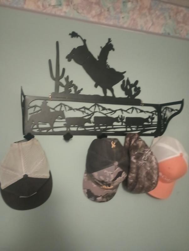 Cleaned up with grinding wheel