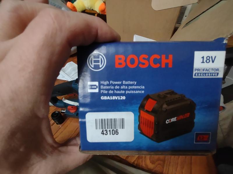 GBA18V120 PROFACTOR Recommended 18V Batteries & Starter Kits GBA18V120 PROFACTOR Recommended 18V Batteries & Starter Kits