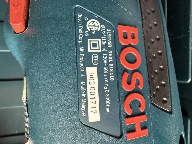 1191VSRK Corded Hammer Drills