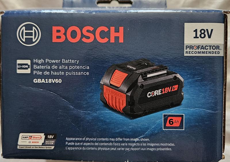GBA18V60 18V Batteries, Chargers and Starter Kits