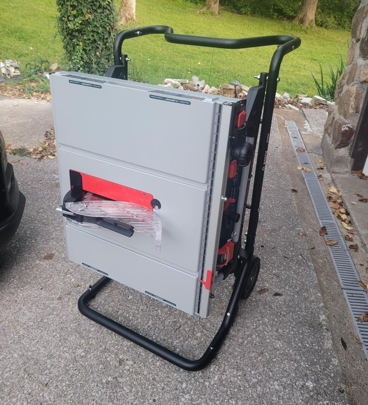 Folded up and ready to go!