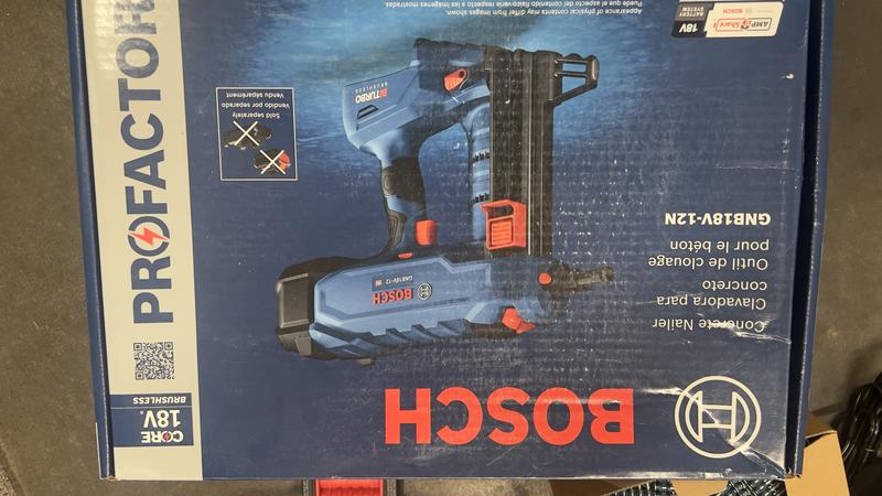 Bosch Gains Momentum with New 18V Cordless Concrete Nailer