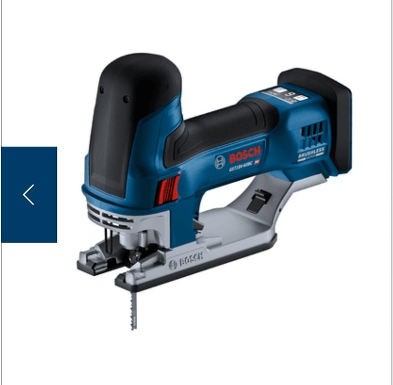 Bosch 18-volt Brushless Variable Keyless Cordless Jigsaw