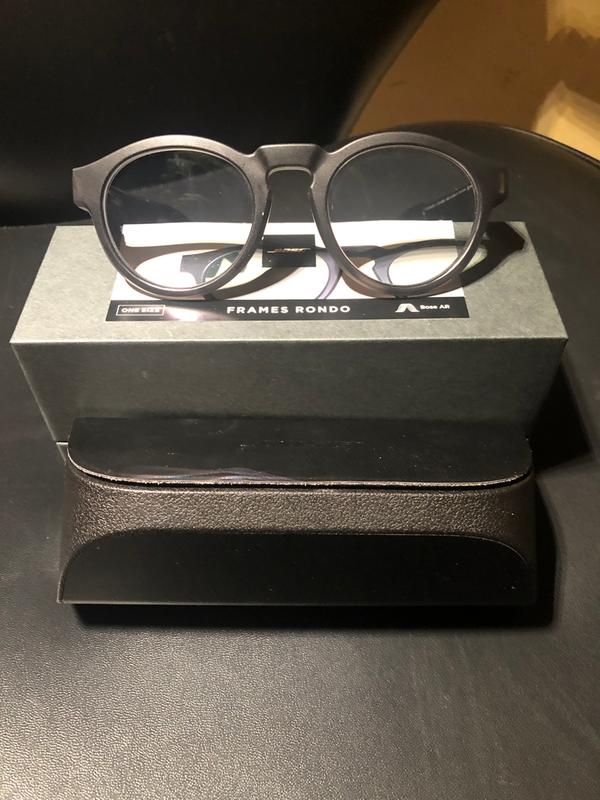 Customer photo for "My prescription Rondo glasses"