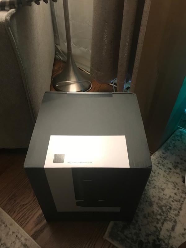 In the original packaging from the box.