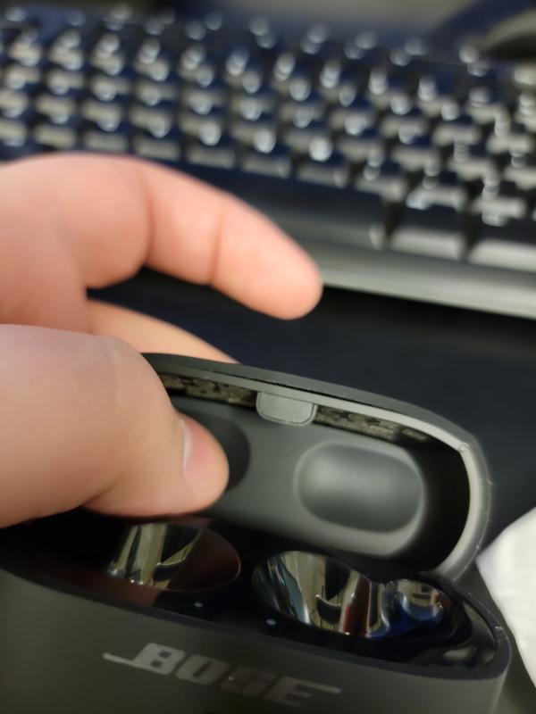 You can see it's loose on top.