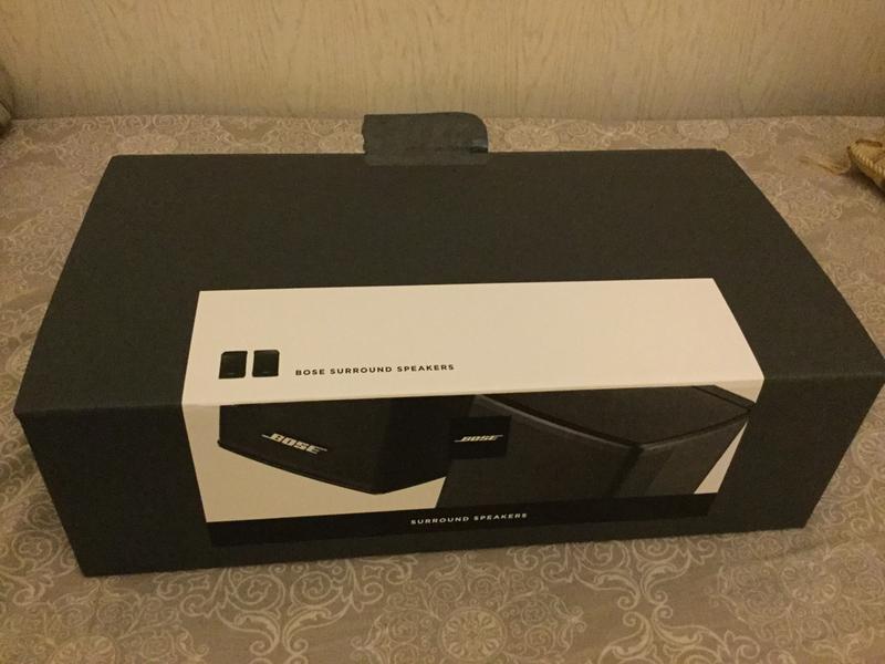 UK　Bose Surround. Speaker ブラック BOSE Surround Speakers (ボーズブラック)「Surround speakers
