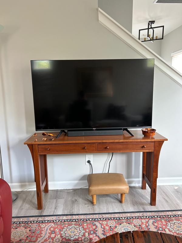 Looks like its built into the 55" TV