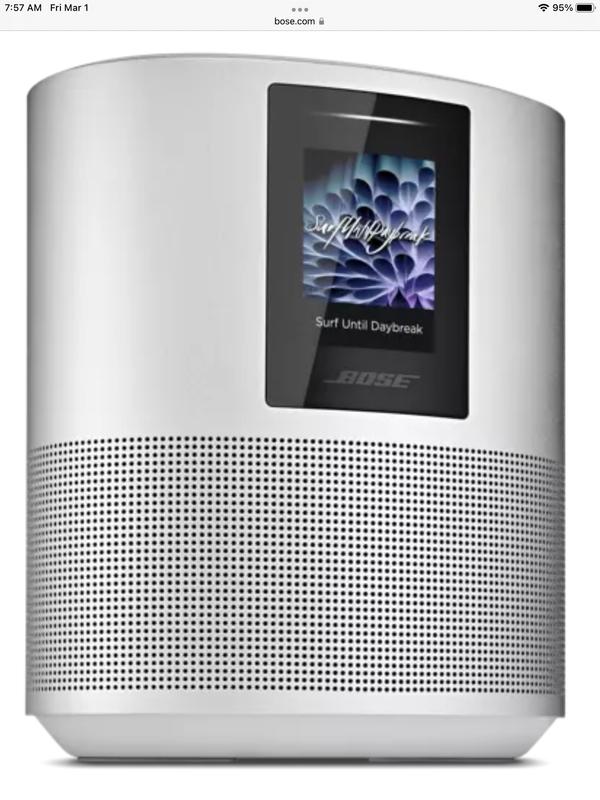 Connect a bose store speaker to alexa