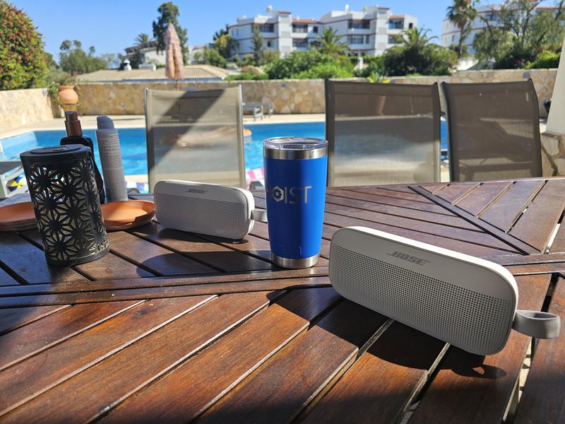 Party mode at the pool in Portugal