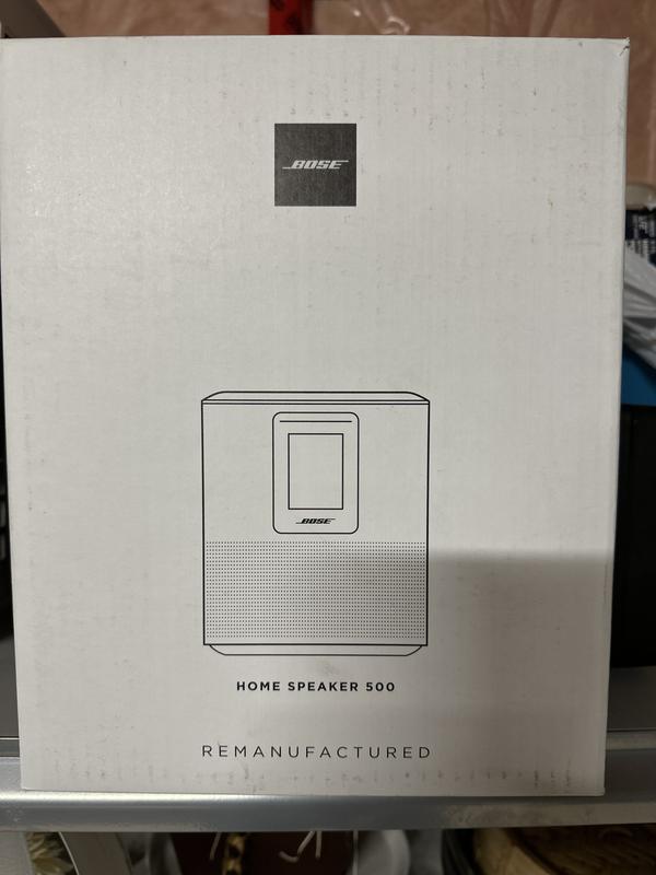 our new Bose speaker. Welcome to our home!