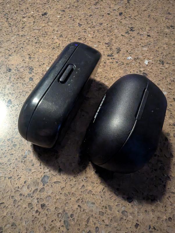 Newer pair are the 'bubbly'