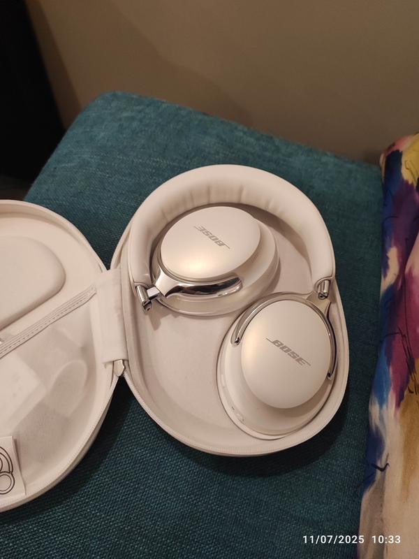 Bose QuietComfort Ultra Noise Cancelling Headphones White | Abt