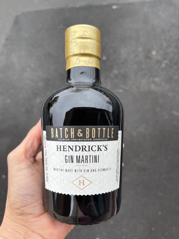 Batch & Bottle Hendrick's Gin Martini — Bitters & Bottles