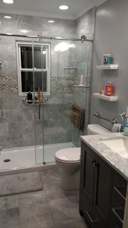 Finished bathrom rehab,