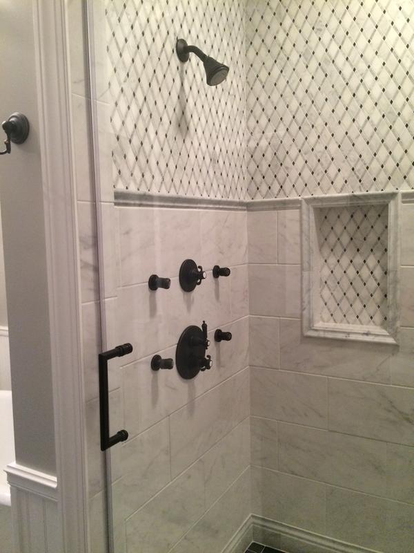 Our New Dream Shower and 30" Dreamline ORB door